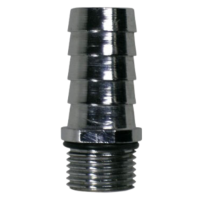Acople cromado para pistola de agua, 3/4''
