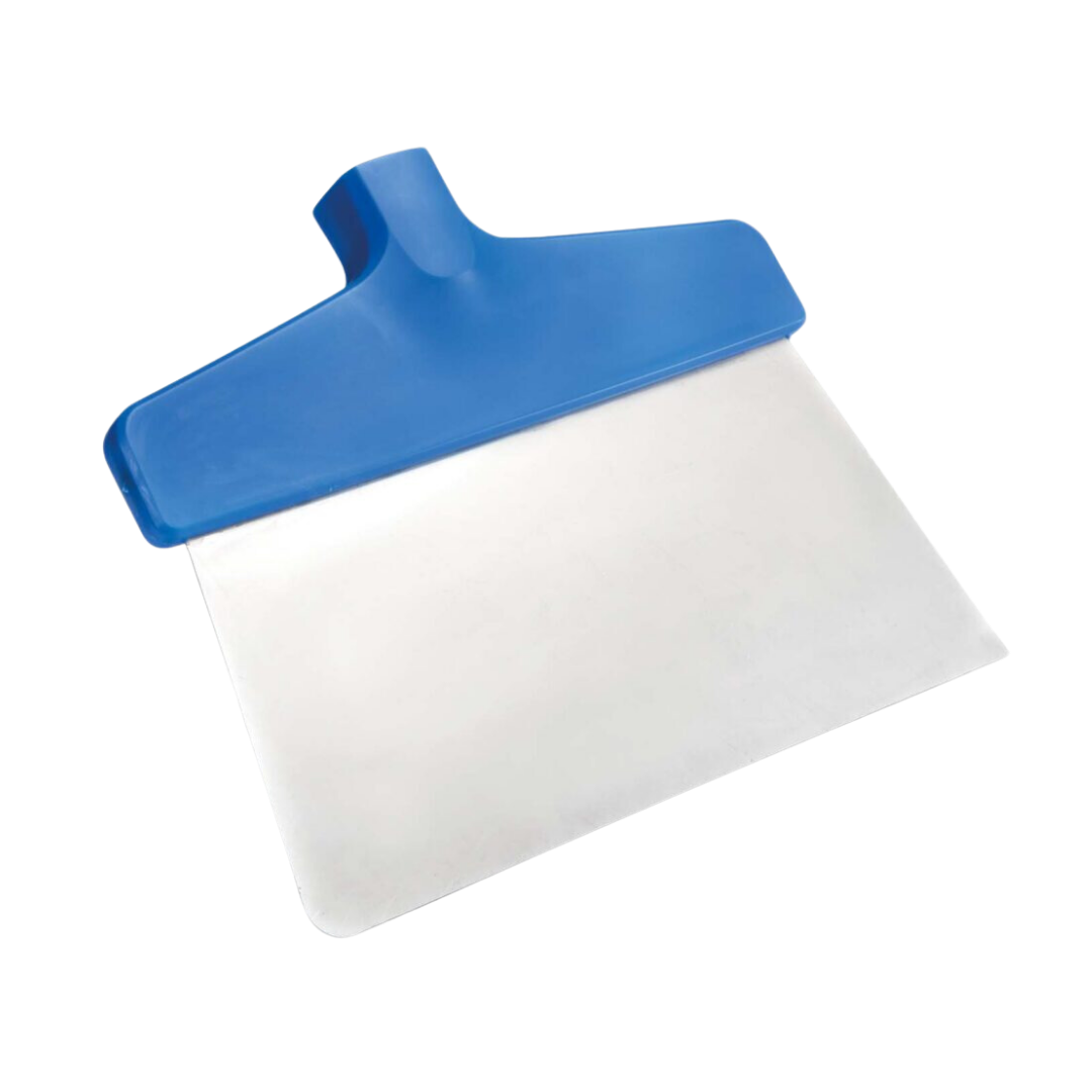 RASPADOR DE PISO, ACERO INOX. 258 MM, HD