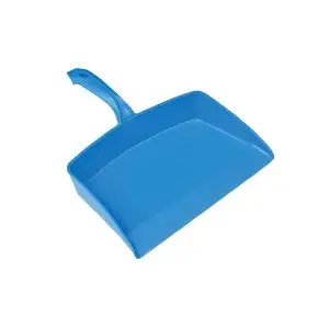 Recogedor de mano azul para limpieza industrial